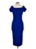 Snap Blue Cocktail Dress Size L - photo 2