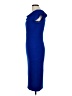 Snap Blue Cocktail Dress Size L - photo 5