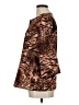 Emery Rose Animal Print Brown 3/4 Sleeve Blouse Size M - photo 5