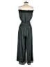 Halston Heritage 100% Polyester Solid Green Jumpsuit Size XS - photo 2