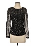 Club Monaco 100% Polyester Black Long Sleeve Blouse Size XS - photo 1