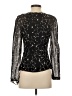 Club Monaco 100% Polyester Black Long Sleeve Blouse Size XS - photo 2