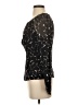 Club Monaco 100% Polyester Black Long Sleeve Blouse Size XS - photo 5