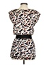 XXI 100% Polyester Animal Print Black Pink Cocktail Dress Size S - photo 2