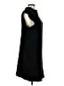 Versona Solid Black Cocktail Dress Size L - photo 4