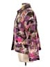 Chico's Print Purple Jacket Size Lg (2) - photo 5