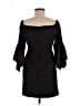 Milly Black 3/4 Sleeve Top Size 14 - photo 2