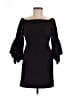 Milly Black 3/4 Sleeve Top Size 14 - photo 1