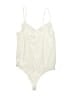 Guess 100% Polyester Ivory Bodysuit Size M - photo 2