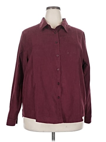 Salon Studio by Haband Long Sleeve Blouse (view 1)