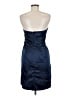 David's Bridal 100% Polyester Blue Cocktail Dress Size 8 - photo 2
