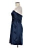 David's Bridal 100% Polyester Blue Cocktail Dress Size 8 - photo 5