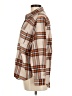 Universal Thread Plaid Tan Long Sleeve Blouse Size M - photo 5