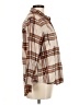 Universal Thread Plaid Tan Long Sleeve Blouse Size M - photo 4