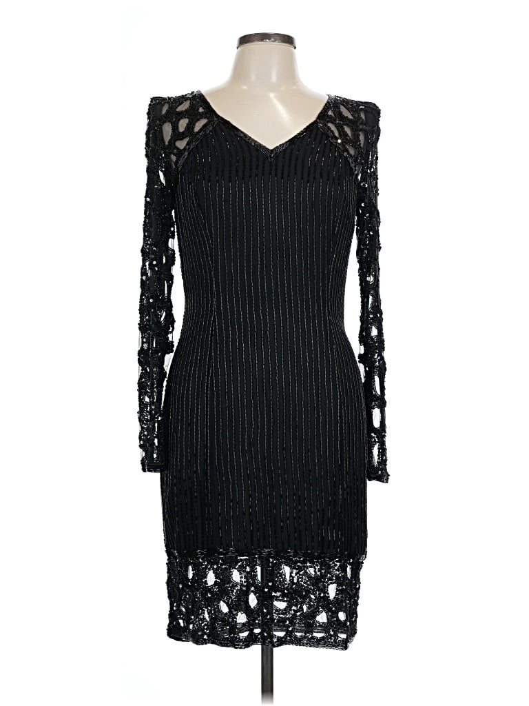 Pre-owned Niteline Cocktail Dress In Black