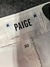 Paige Ivory Jeans Size 30 waist - photo 6