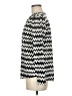 H&M 100% Polyester Chevron-herringbone Ivory Cardigan Size M - photo 5