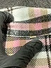 Unbranded Plaid Pink Ivory Coat Size L - photo 6