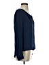 Zoa Blue Long Sleeve Blouse Size XS - photo 4