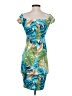 Privy Tropical Green Cocktail Dress Size S - photo 2