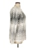 Cj Banks Chevron-herringbone Silver Pullover Sweater Size 1X - photo 4
