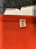T Tahari Orange Short Sleeve Top Size L - photo 8