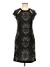 ECI Graphic Black Cocktail Dress Size 6 - photo 1