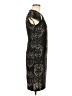 ECI Graphic Black Cocktail Dress Size 6 - photo 4