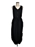 Shein Solid Black Casual Dress Size 6 - photo 1