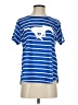 LEAGUE Stripes Blue Short Sleeve T-Shirt Size S - photo 1