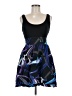 Express Graphic Blue Cocktail Dress Size 6 - photo 1