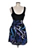 Express Graphic Blue Cocktail Dress Size 6 - photo 2