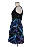 Express Graphic Blue Cocktail Dress Size 6 - photo 5