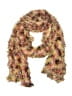 Unbranded 100% Polyester Tweed Brown Orange Scarf One size - photo 1