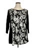 Avenue Black 3/4 Sleeve Blouse Size 14 - 16 Plus - photo 1