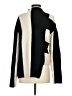 Express Color Block Black Turtleneck Sweater Size XS - photo 2