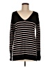 Calvin Klein Stripes Black Pullover Sweater Size M - photo 1