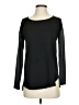 Ann Taylor 100% Polyester Black Long Sleeve Top Size XS - photo 1