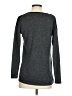 Ann Taylor 100% Polyester Black Long Sleeve Top Size XS - photo 2