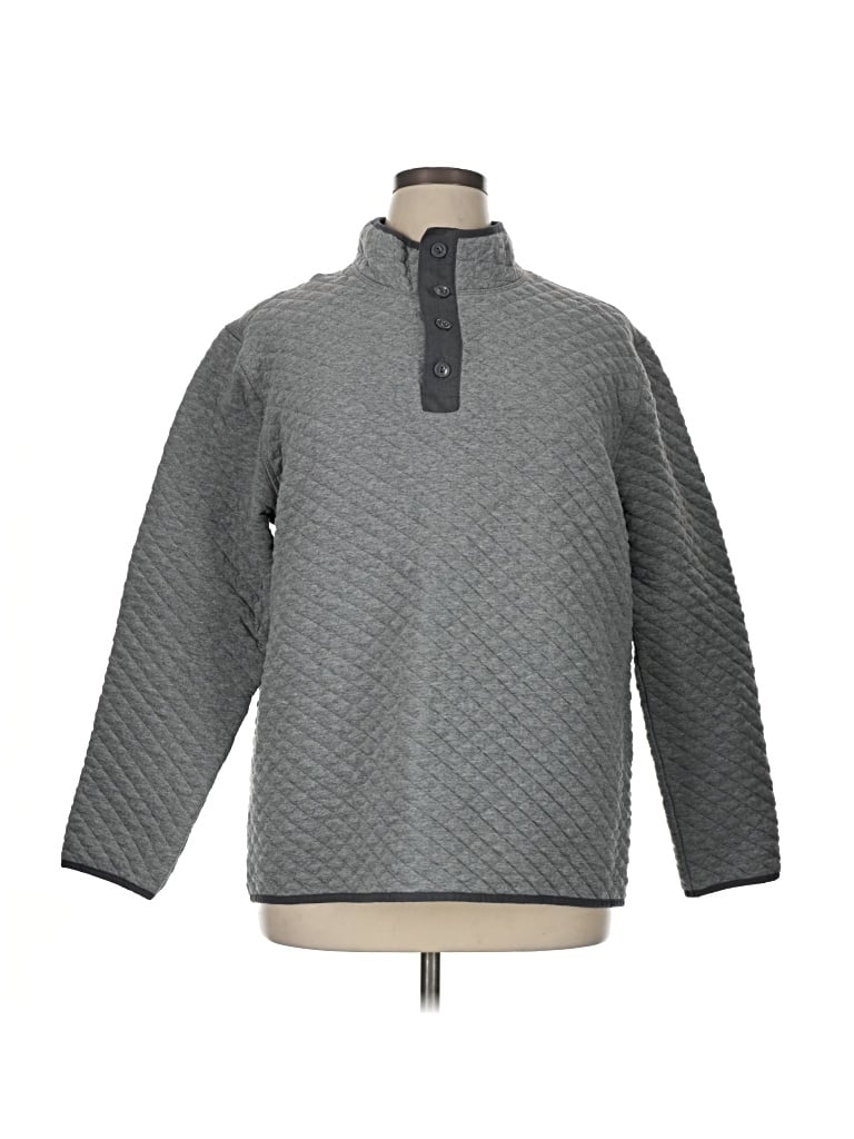 Pre-owned Falls Creek Pullover Sweater In Gray