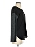 Ann Taylor 100% Polyester Black Long Sleeve Top Size XS - photo 4