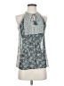 Joie 100% Silk Teal Sleeveless Silk Top Size S (estimated) - photo 1