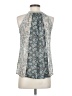 Joie 100% Silk Teal Sleeveless Silk Top Size S (estimated) - photo 2