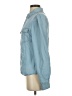 Aqua 100% Tencel Blue Long Sleeve Button-Down Shirt Size XS - photo 5