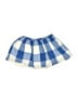 Crewcuts Outlet Checkered-gingham Blue Skirt Size 2 - photo 2
