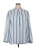 Unbranded Blue Long Sleeve Blouse Size 2X - photo 1