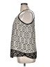 Sky Plus 100% Polyester Ivory Sleeveless Blouse Size 1X - photo 5