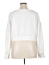 Shein 100% Polyester White Sweatshirt Size XL - photo 2