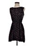 Atmosphere 100% Polyester Floral Black Casual Dress Size UK 8 / US 4 - photo 1