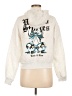 Assorted Brands Silver Ivory Zip Up Hoodie Size M - photo 2
